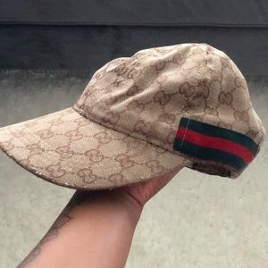 Gucci Canvas Baseball Cap